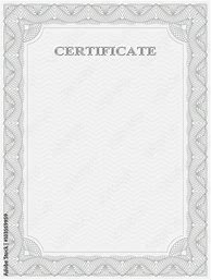 Image result for Certificate Blank Vertical