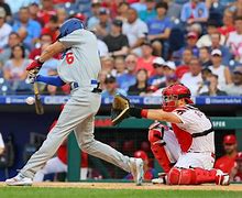 Image result for Phillies Lineup Card Graphic. With Trea Turner