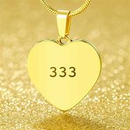 Image result for 333 Angel Number Necklace