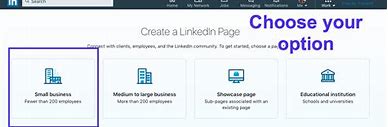 Image result for LinkedIn Page. Create