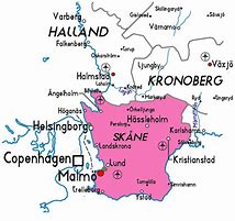 Image result for Skane Map