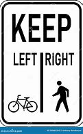 Image result for Keep Right to the Lane Divider Sign