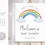 Image result for Rainbow Baby Shower Free Printables