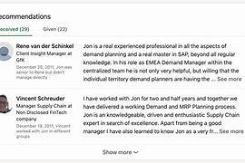 Image result for LinkedIn Recommendation Template