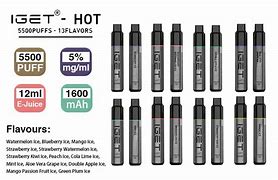 Image result for Iget Vape Flavours List