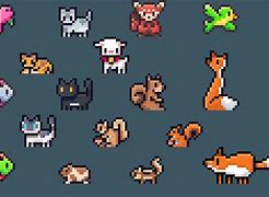 Image result for 16X16 Pixel Art Fish