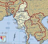 Image result for Myanmar Location