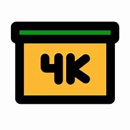 Image result for 4K UHD Icon