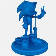 Image result for Modern Sonic 3D Model