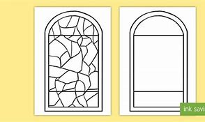 Image result for Stained Glass Template