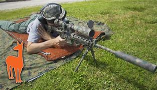 Image result for Hunting Rifle with Suppressor