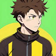 Image result for MHA Shoto Brown Hair