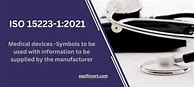 Image result for ISO 15223 Symbols