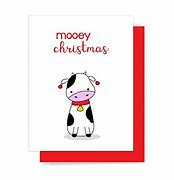 Image result for Dairy Cow Christmas Cards