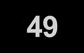 Image result for 49 Number Red and White