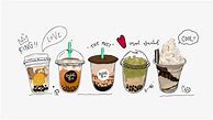 Image result for Milk Tea Border Design