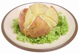 Image result for Plain Baked Potato