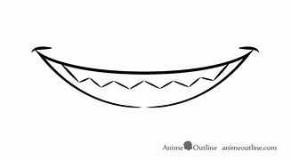 Image result for Anime Sharp Teeth Smile Mask