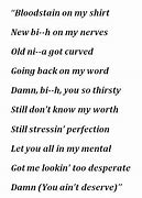 Image result for Shirt Sza Lyrics