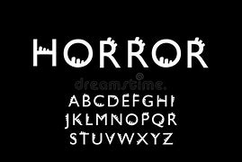 Image result for Horror Comic Font