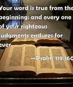 Image result for Psalm 119 160