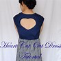 Image result for Heart Cut Out Dress