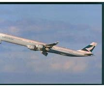 Image result for Cathay Pacific A340 Side View