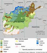 Image result for Afghanistan Ethnic Groups Map