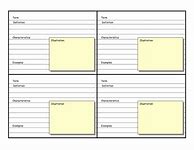 Image result for Blank Flash Cards Word Template