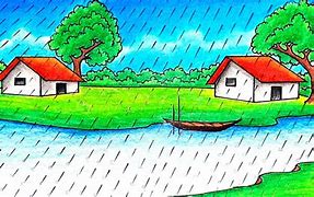 Image result for Rainy Season Drawing