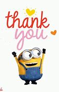 Image result for Thank You Minion Giff