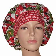 Image result for Christmas Scrub Hats