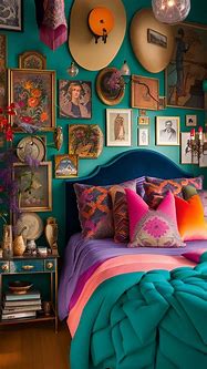 Image result for Maximalist Bedroom Aesthetic