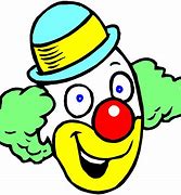 Image result for Clown Head Cartoon