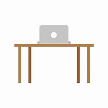 Image result for Laptop On Desk Premium Vector