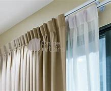 Image result for Pinch Pleat Lace Curtains