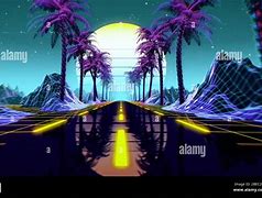 Image result for Neon 80s Sci-Fi Art