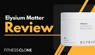 Image result for Elysium Matter Ingredients