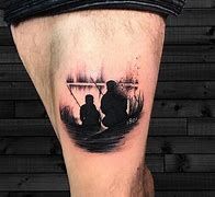 Image result for Fishing Net Tattoo