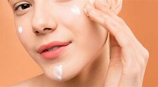 Image result for Woman Applying Face Cream