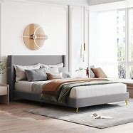 Image result for Bed Frame with No Legs