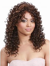 Image result for Curly Half Wigs