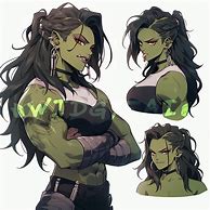 Image result for Buff Half-Orc