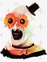 Image result for Art the Clown Wearing Glasses