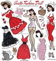 Image result for Paper Doll Bag