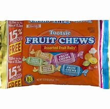 Image result for Tootsie Roll Fruit Chews Christmas