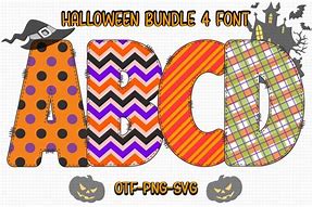 Image result for Halloween Fonts ABC