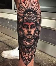 Image result for Aztec Princess Tattoo