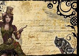 Image result for Steampunk Woman Dress Wallpaper