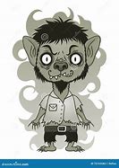 Image result for Cute Cartoon Werewolf